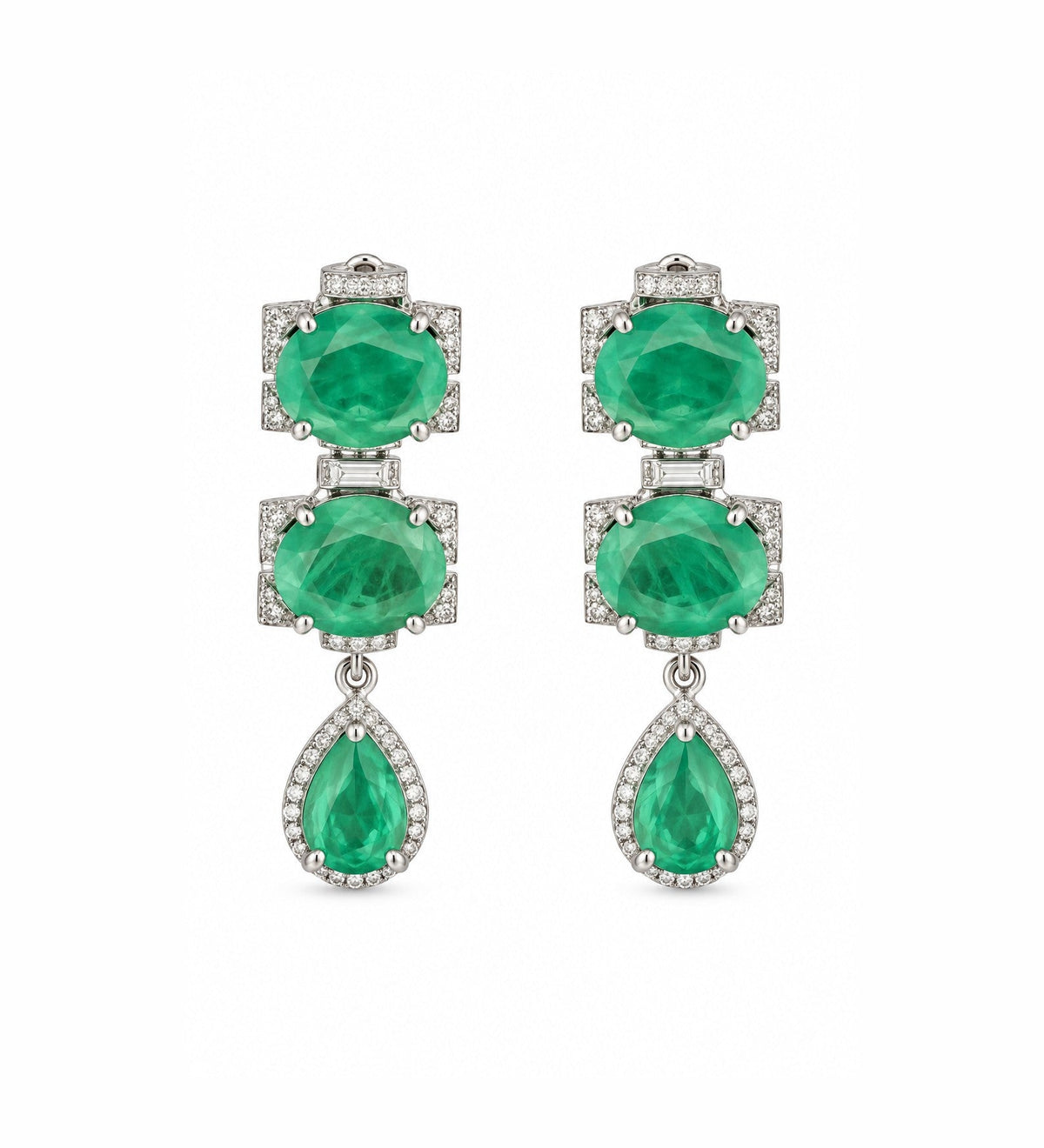Panna Noor Emerald Choker Set